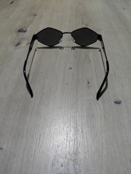 Hexagonal Sunglasses Black