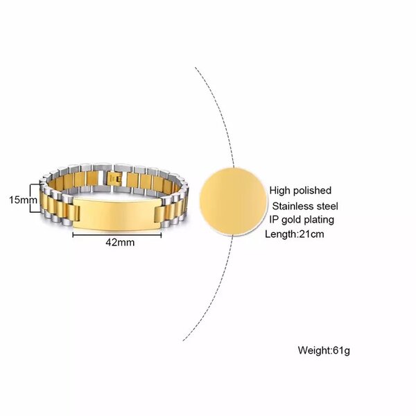 Stainless steel bracelets