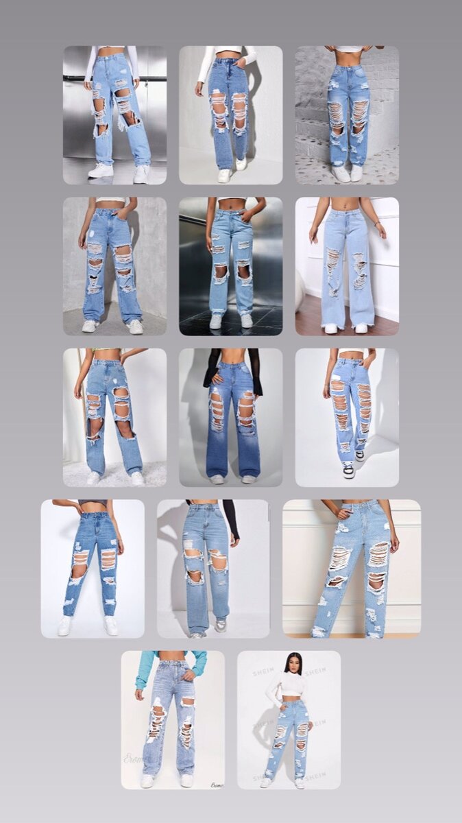 BOYFRIENDS JEANS & CARGO PANTS