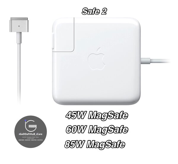 MacBook chargers Safe 1/2,45W,60w,85W with 2M extension