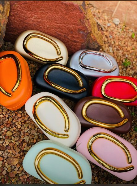 Pochettes élégantes en cuir