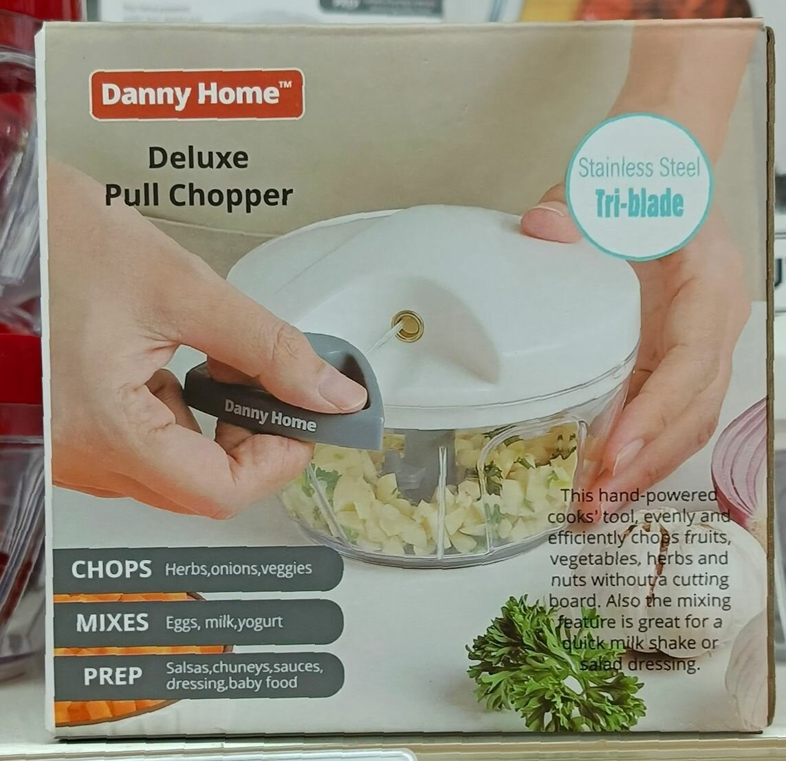 HACHOIR À TIRETTE POUR LÉGUMES