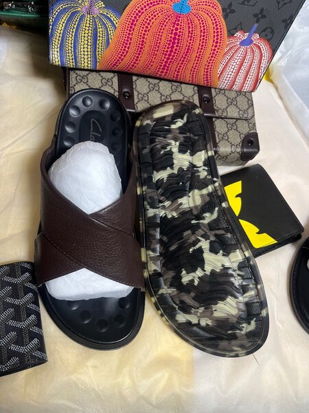 Sandales de luxe en cuir