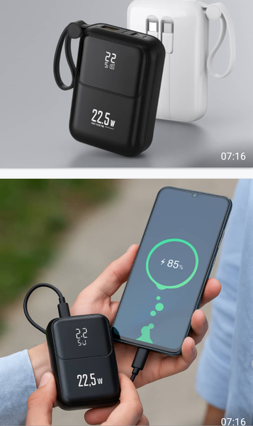 Chargeur Portable 22.5W Rapide