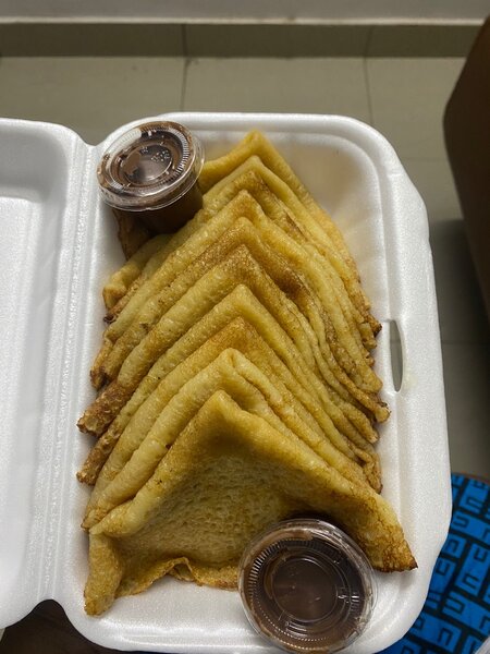 Crêpes au chocolat