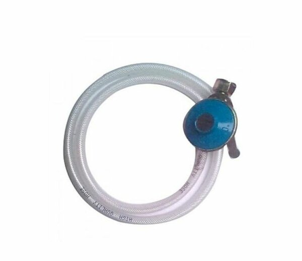 Raccord de gaz transparent