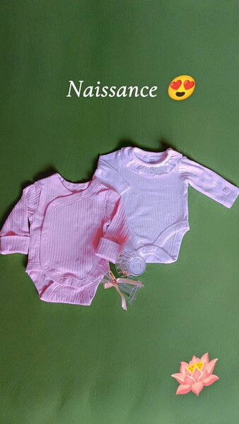 Bodies bébé en coton doux