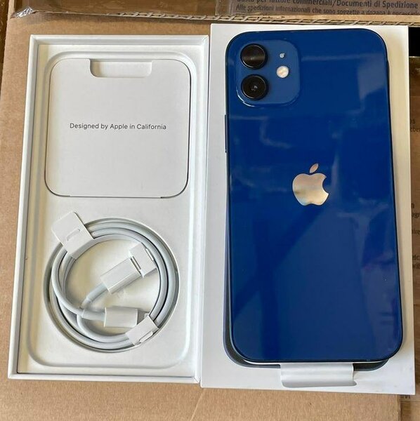 iPhone 12 Bleu 64Go Débloqué