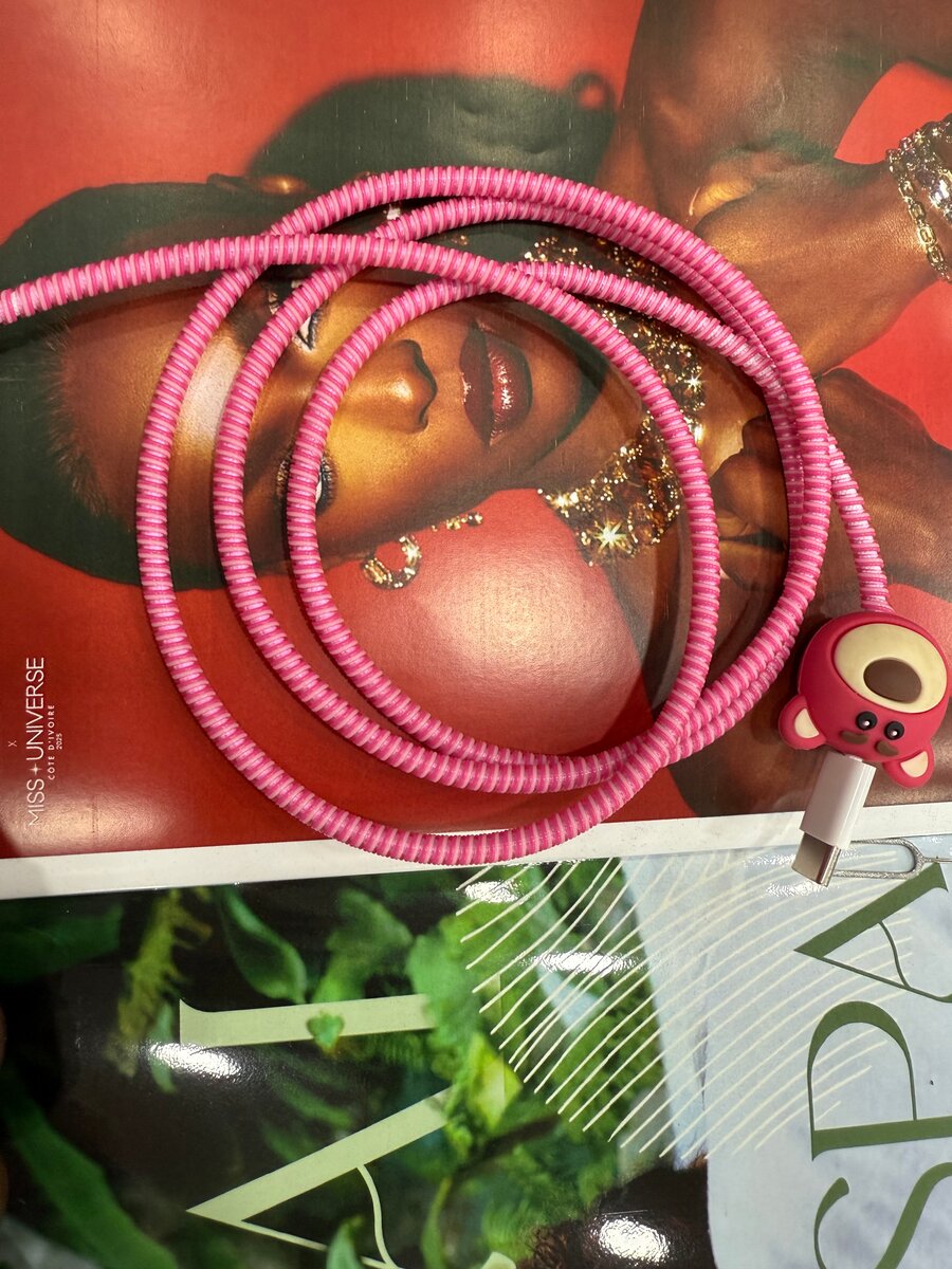 Câble USB Animal Rose Amusant