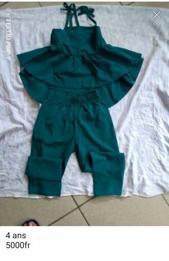 Ensemble bébé motif cœur