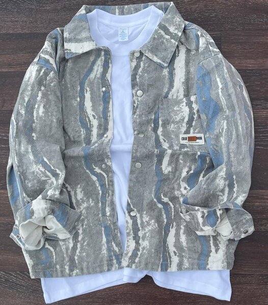 Chemise vintage imprimée