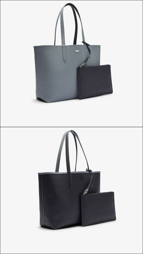 Sac cabas réversible avec pochette