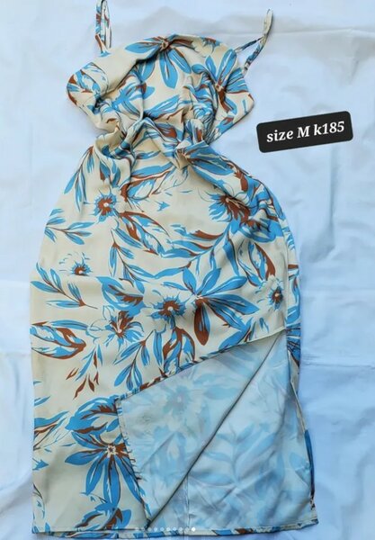 Stylish women's floral dress