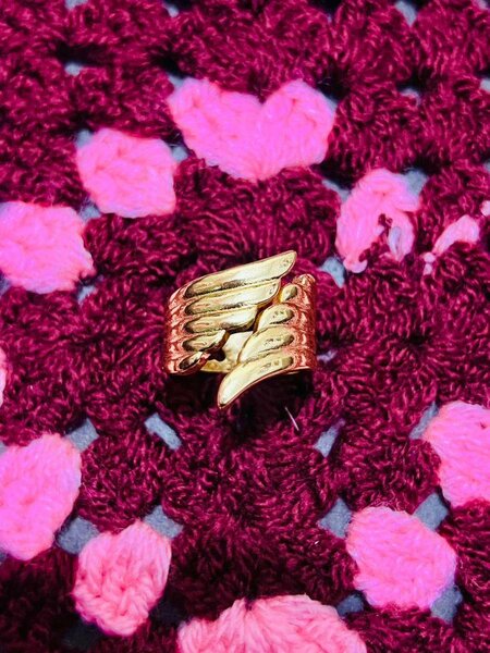 Bague Ailes en Or Vintage