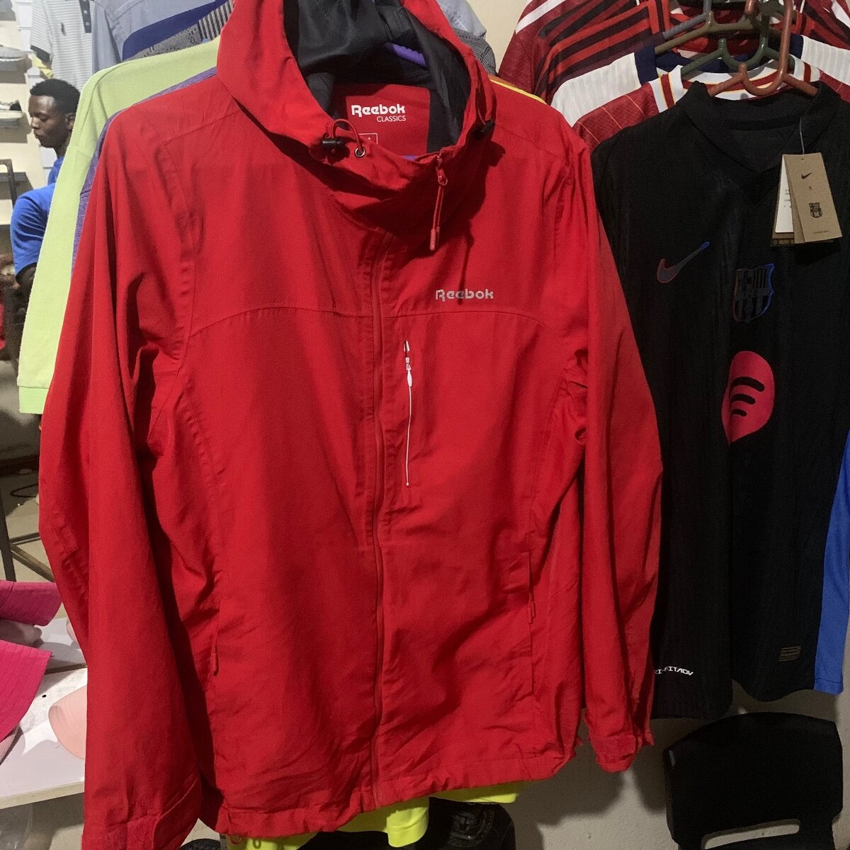 Windbreakers and jumpers