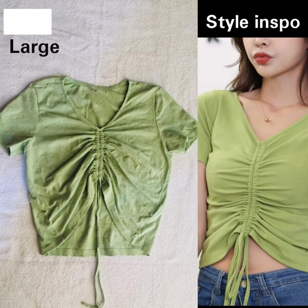 Salaula crop tops and tops