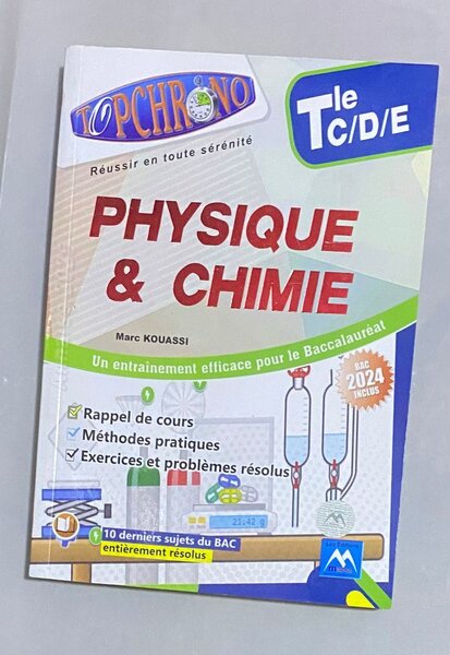 Livre Physique & Chimie BAC