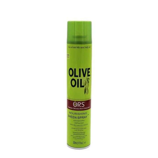 Olive hair sheen