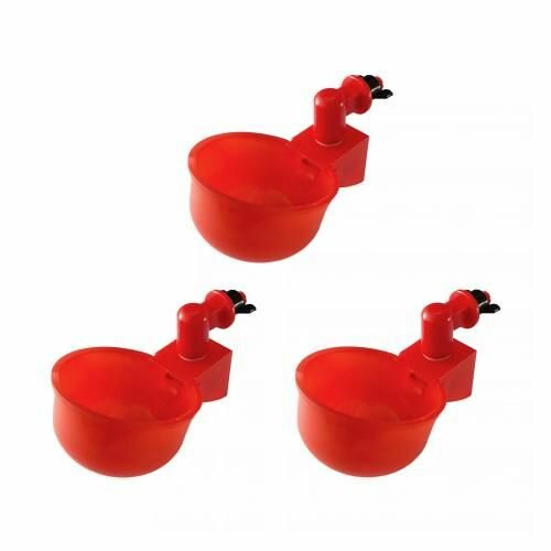 Abreuvoirs Pipette Pour Volaille New ( Lot De 05)