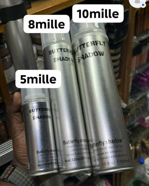 Butterfly Shadow Hair Spray