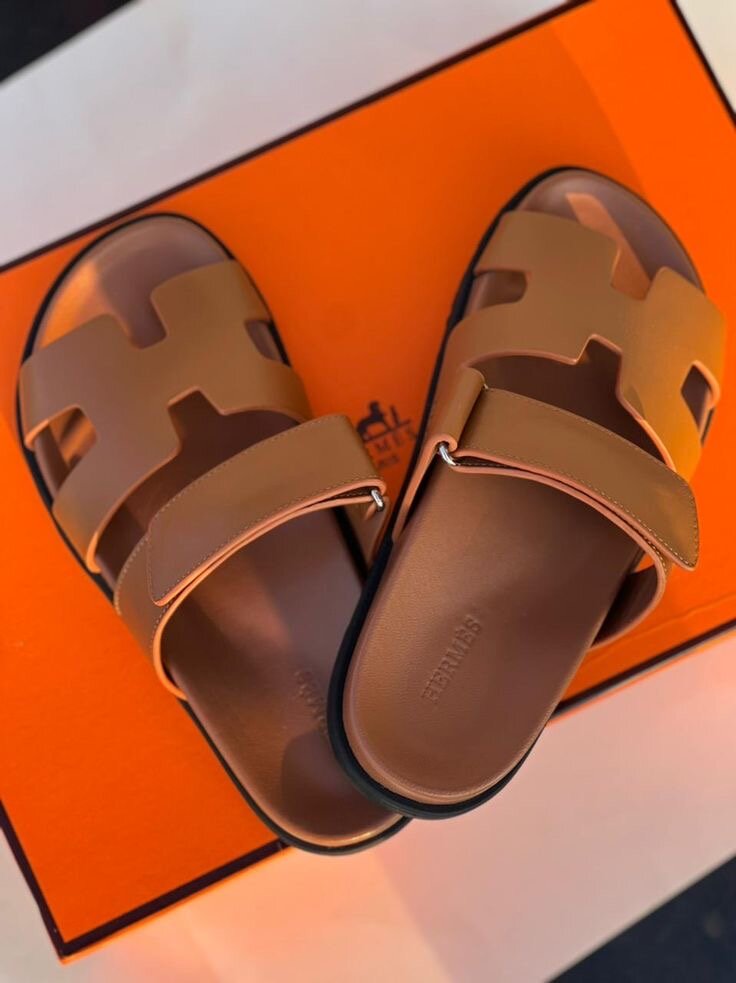 Sandales en cuir pour homme