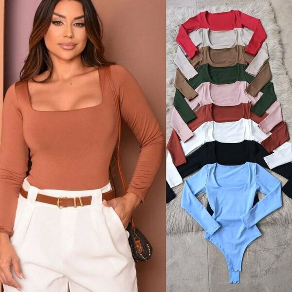 Body à manches courtes et longues