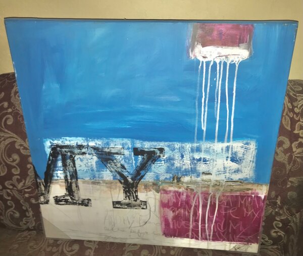 Tableau moderne abstrait