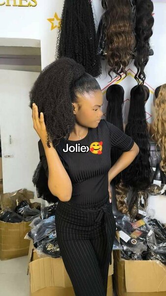 Postiche Afro Cheveux