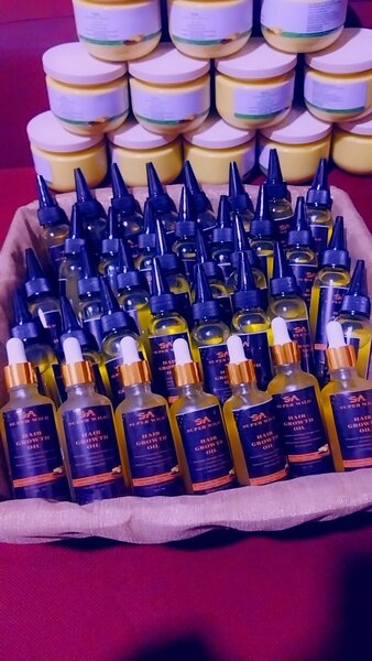 Super wild hair growth oil and pomade