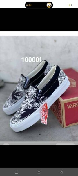 Baskets tendance en toile colorée