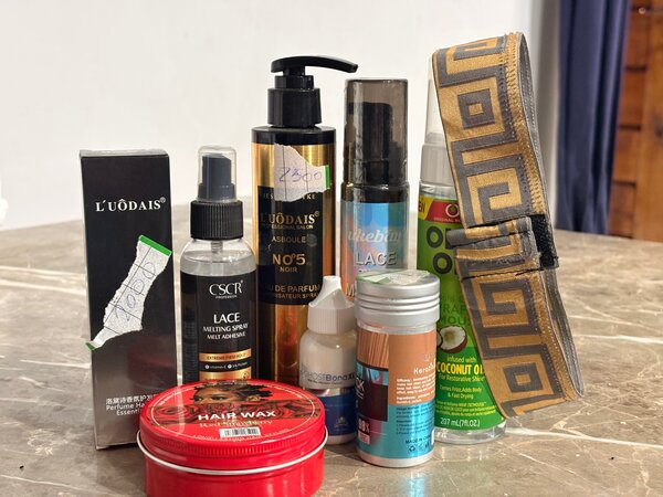 Grand kit pose perruque