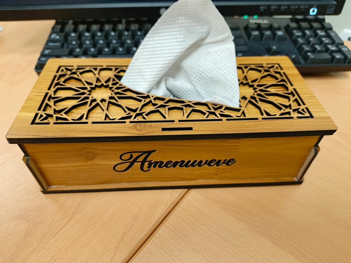 Branded Tissue Box