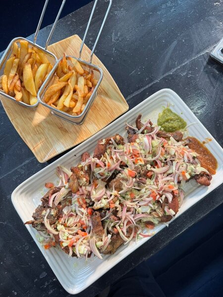 1 poulet grillé 2 portion frit