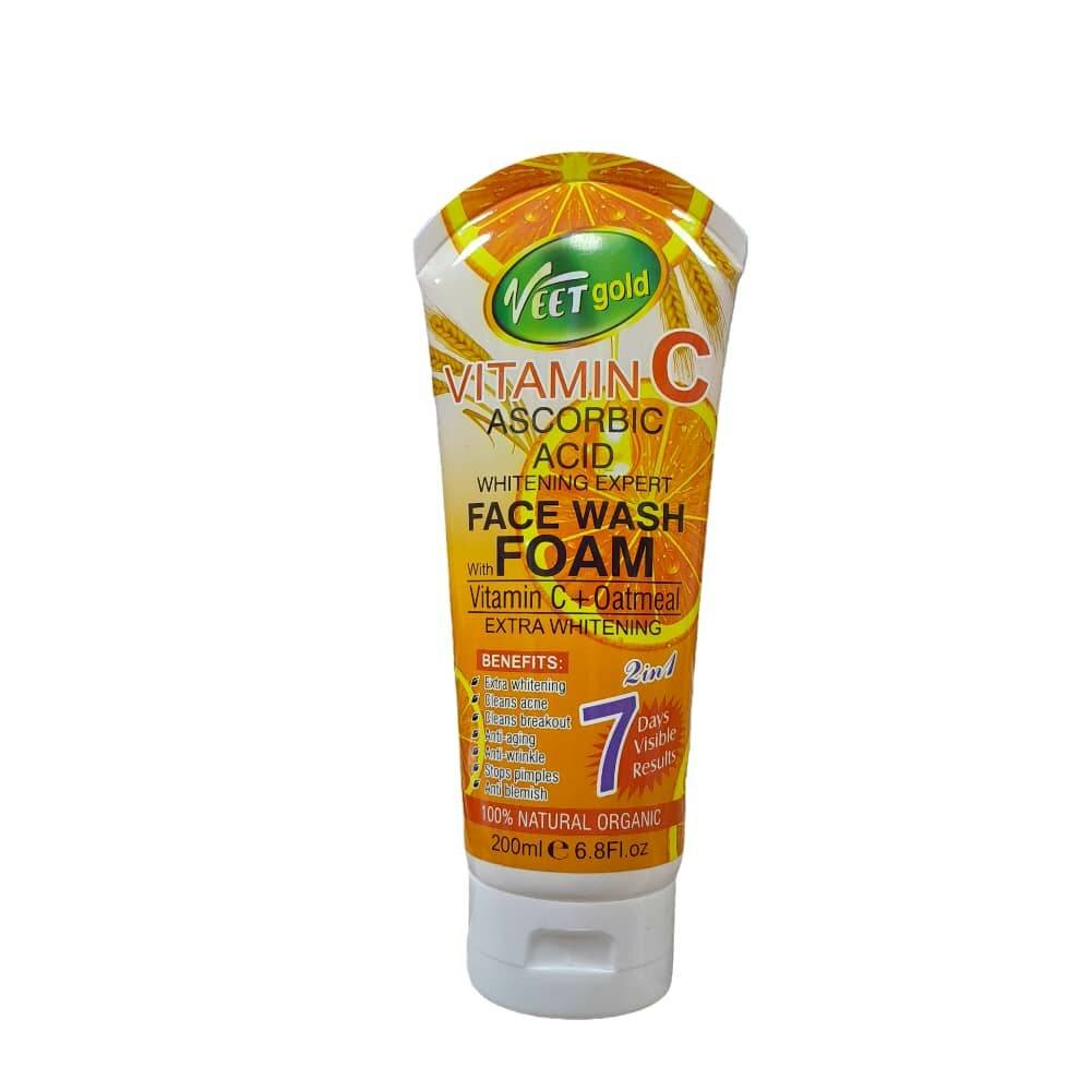 Veet Gold Foam Face Wash
