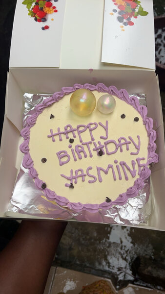 Gâteau d'anniversaire personnalisé