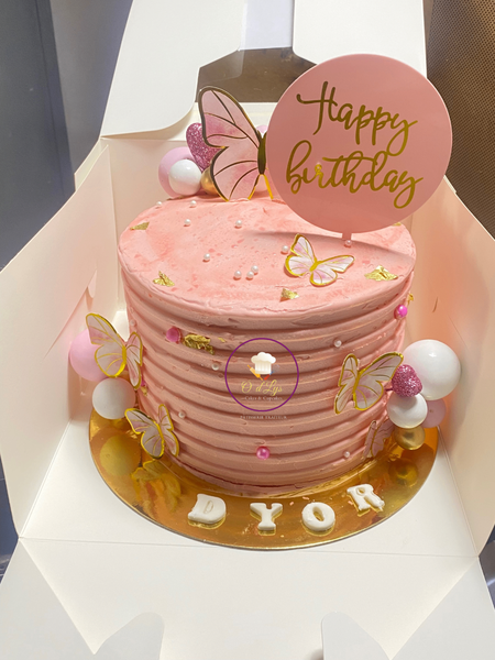 Gâteau d'anniversaire élégant