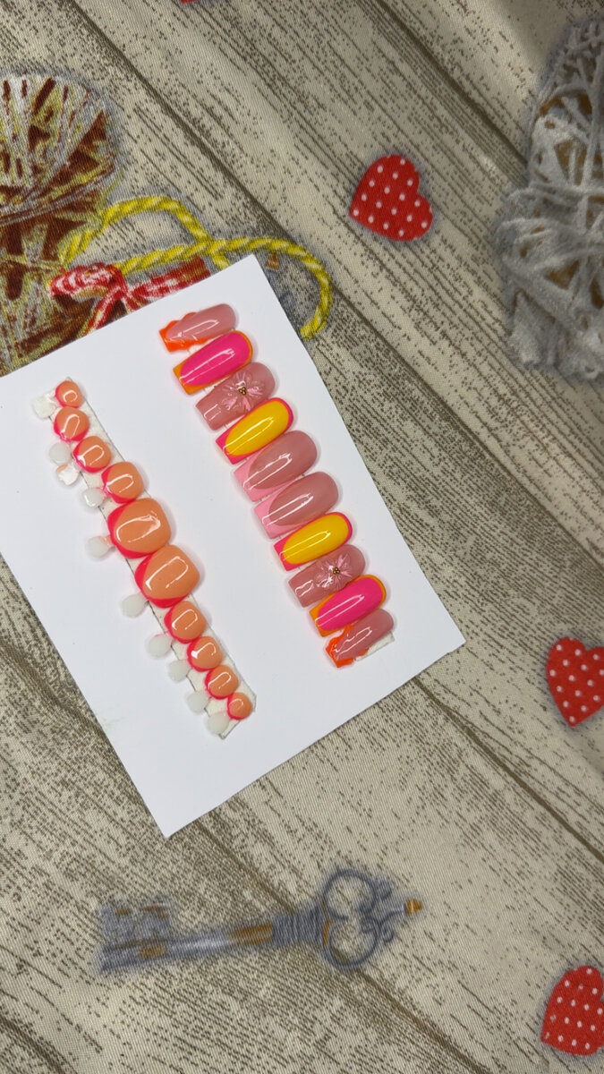 Ongles Press-Ons Art Haut