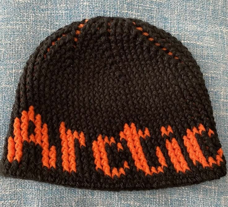 Bonnet tricoté personnalisé