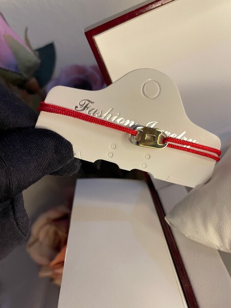 Bracelet corde rouge tendance