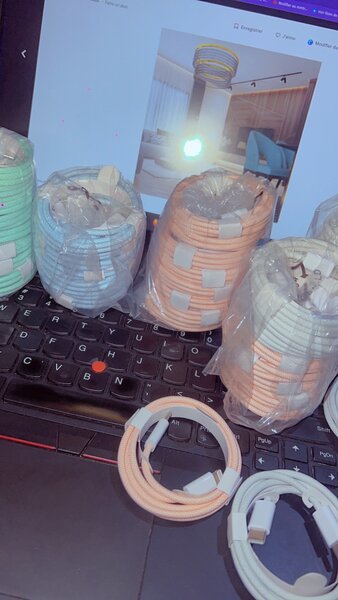 Câble type c charge rapide