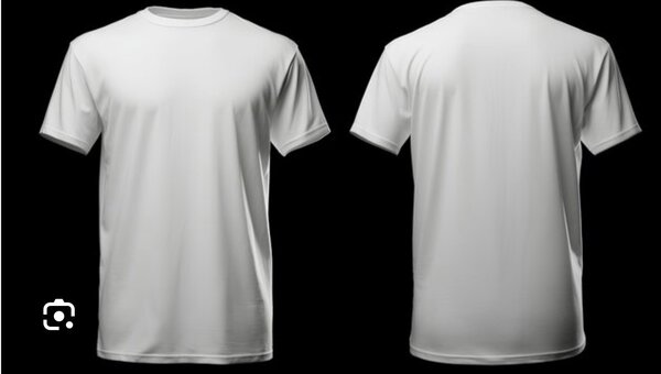 T-shirt blanc classique