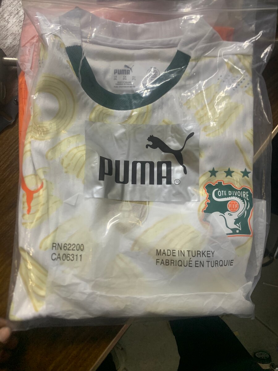 Maillot Côte d'Ivoire Puma