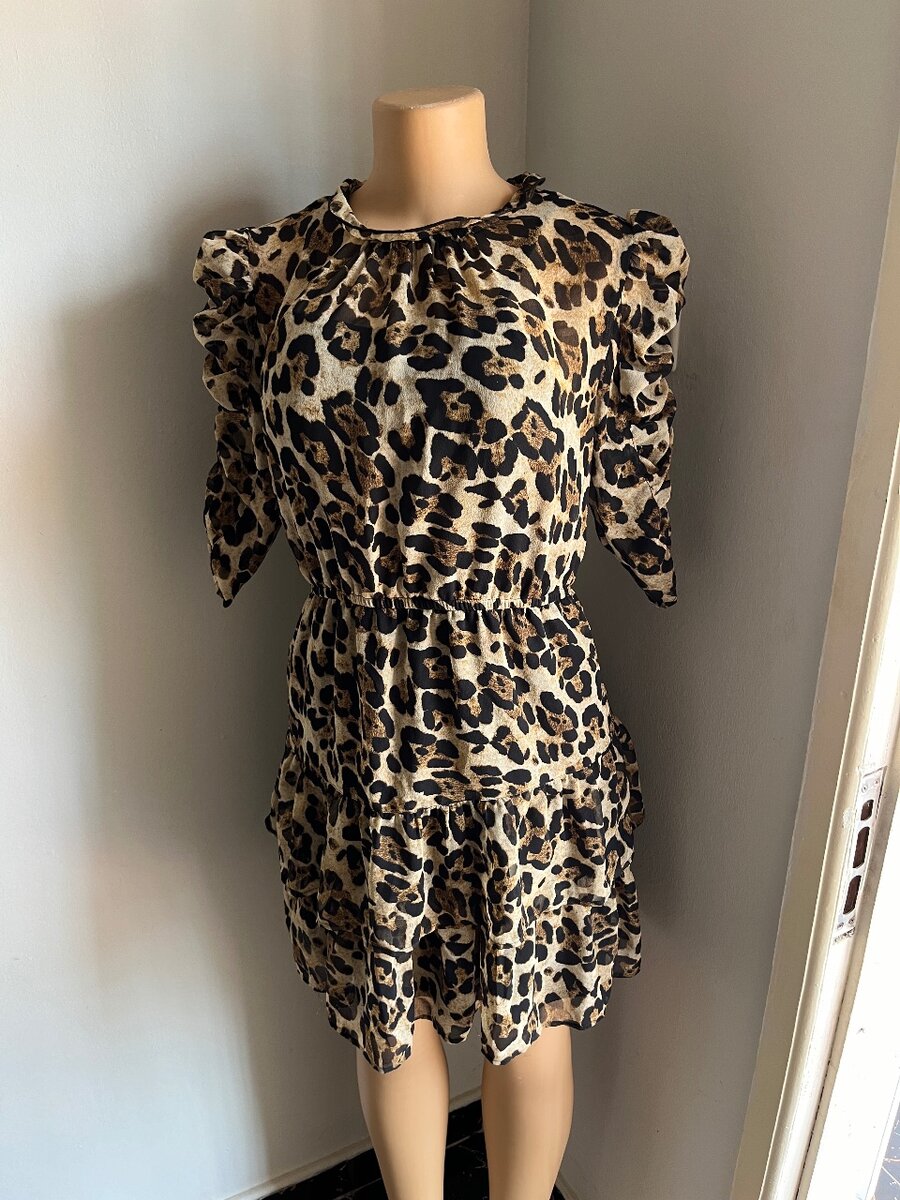 The leopard dress