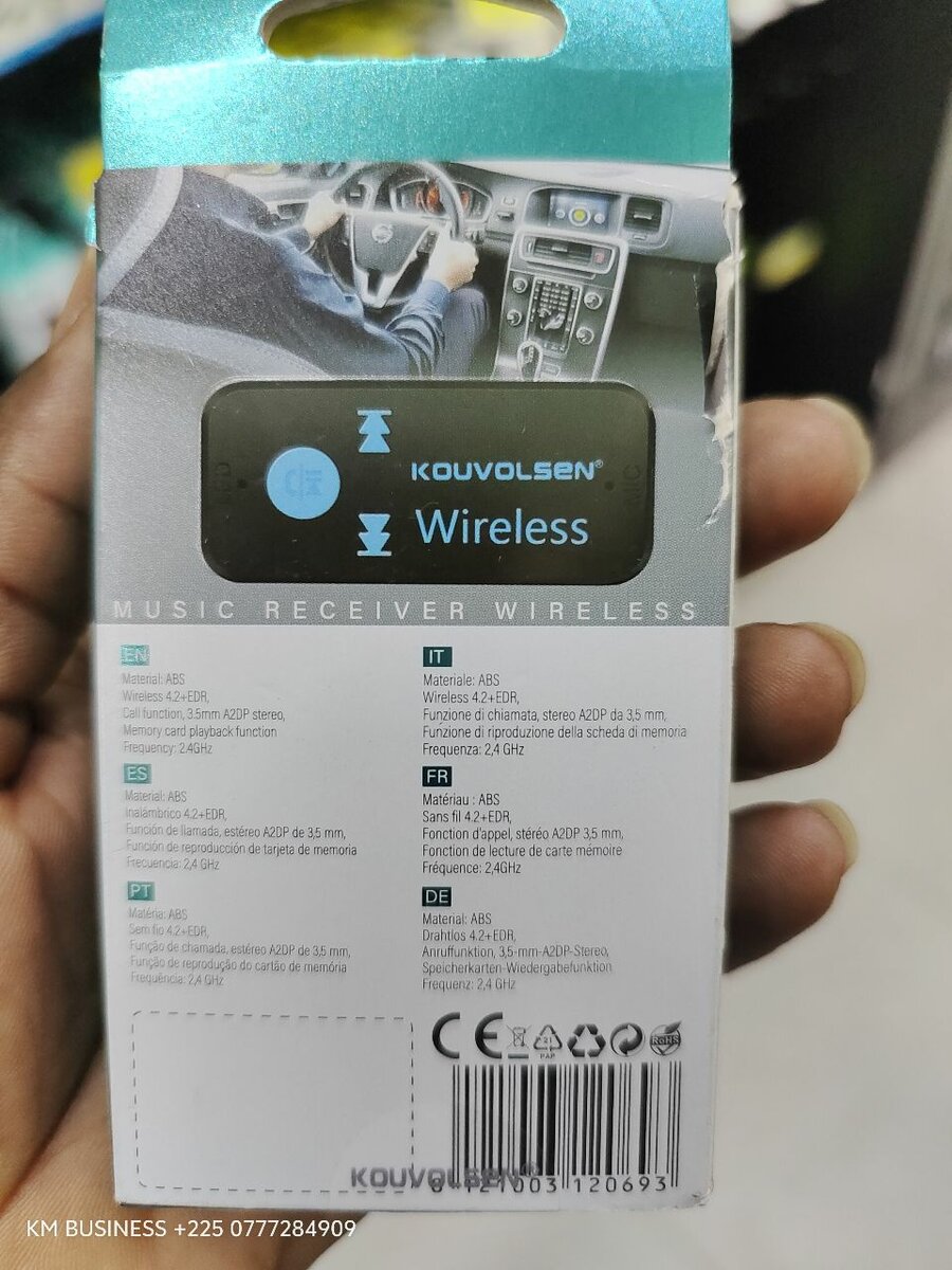 Lecteur Bluetooth pour voiture