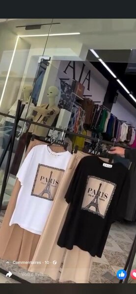 T-shirt Paris Tour Eiffel