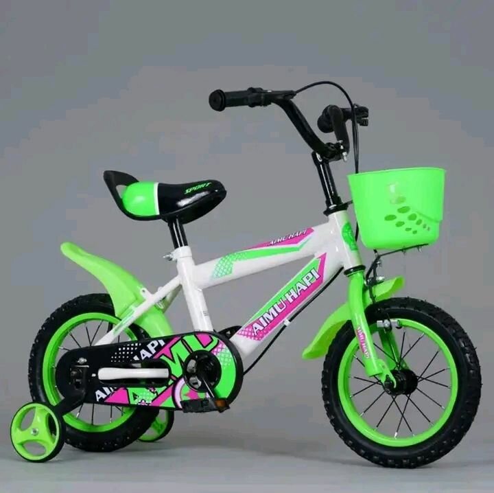 Vélo Enfant Coloré avec Roulettes