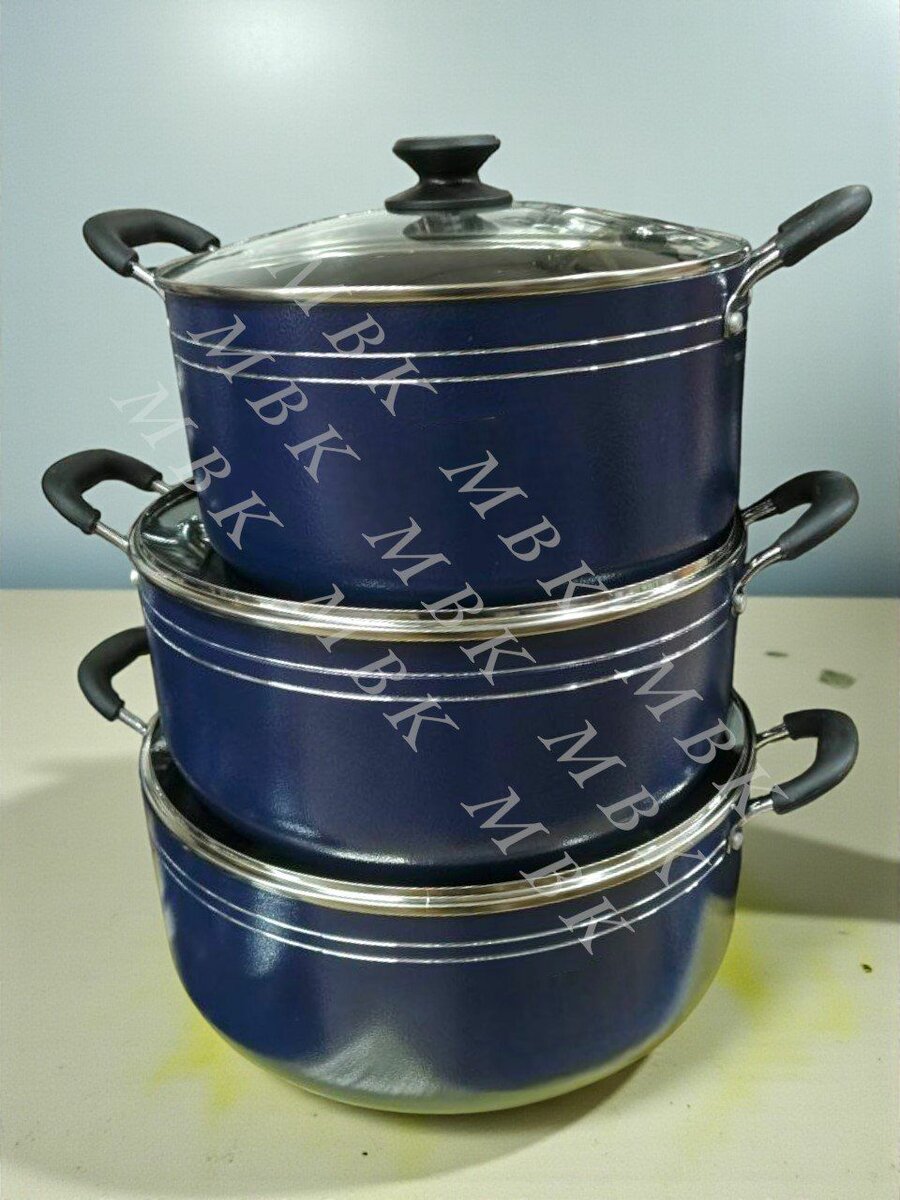 Batterie de cuisine 3 pièces