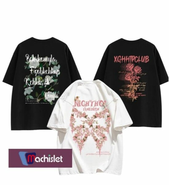 T-shirt imprimé floral tendance