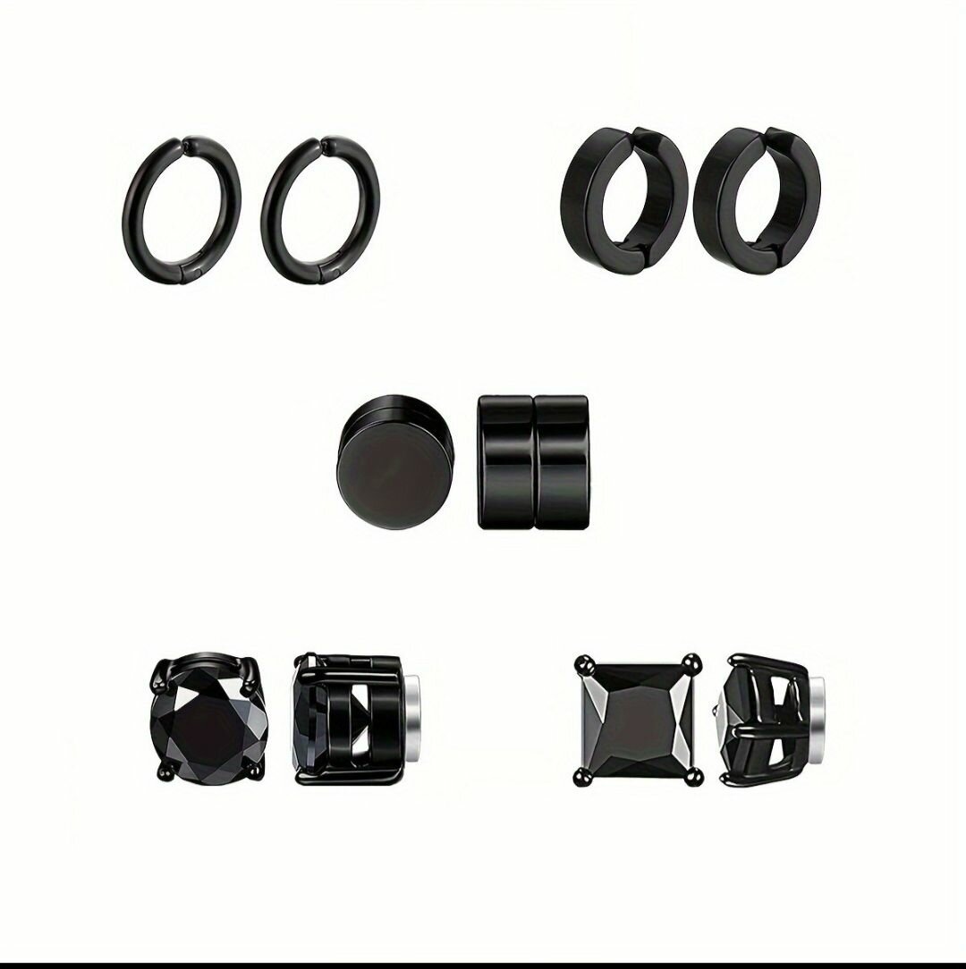 Hoops and men's studs