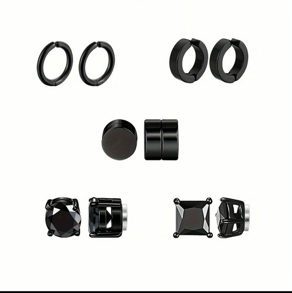 Hoops and men's studs